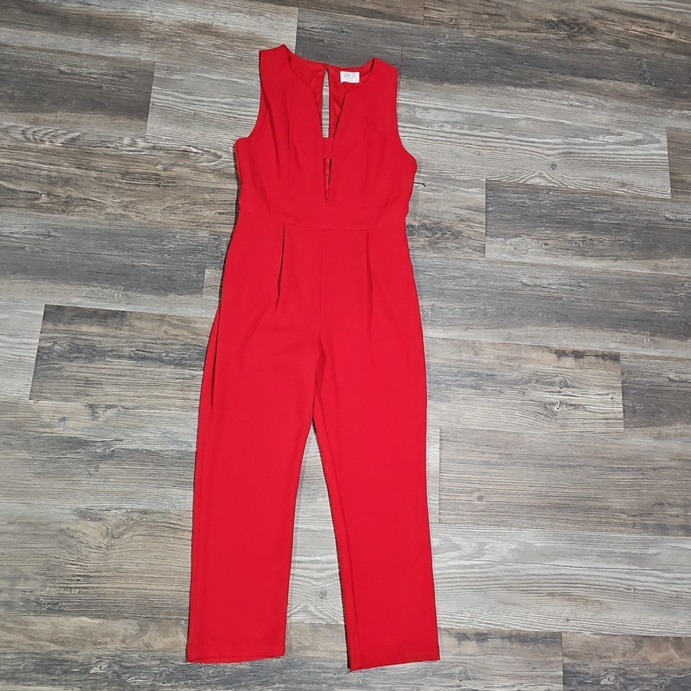 SIENNA SKY red crop jumper Size medium​ - Picture 8 of 11